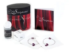 The Art of the Striptease by Lindsay Powers Mini Kit Mini Book w/dirty dice