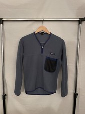 Vtg Patagonia Capilene Kayak Paddling Fleece Pullover Jacket USA Made XSmall 90s