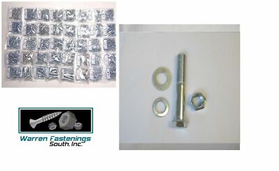528 Piece Fine Thread Grade 5 Bolt, Nut & Washer Assortment