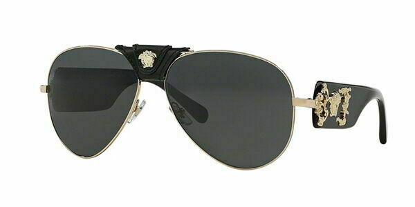 versace mens aviator sunglasses