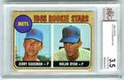 NOLAN RYAN & J.KOOSMAN~1968 TOPPS BVG-3.5 VG+ BECKETT/BGS MLB ROOKIE RC CARD#177