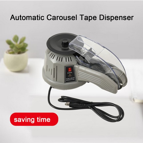 ZCUT-2 Taglierina Nastro Autoadesivo Dispenser Nastro Elettrico Macchina Confezionatrice 110V - Foto 2 di 12