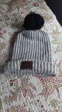 Love Your Melon Beanie Pom Pom Hat Womens One Size Made In USA