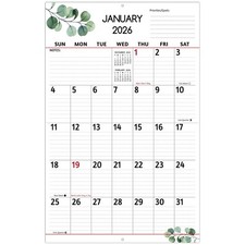 2026 Wall Calendar - Large Print Calendar 2026, 12 Monthly Calendar, Jan. 202...