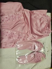 Vintage JC Penny Pajama Set With Slippers