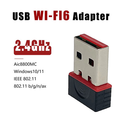 2860Mbps Wireless USB WiFi Adapter Dongle LAN 802.11/b/g/n 2,4Ghz Laptop PC NEU