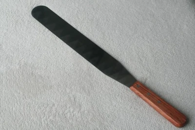 CREPES Teigwender 36cm Edelstahl Crepewender Wendemesser Spatula Konditorpalette - Bild 1 von 2