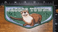 Jaccos Towne Lodge 21 Boy Scout Order of the Arrow Otter Flap