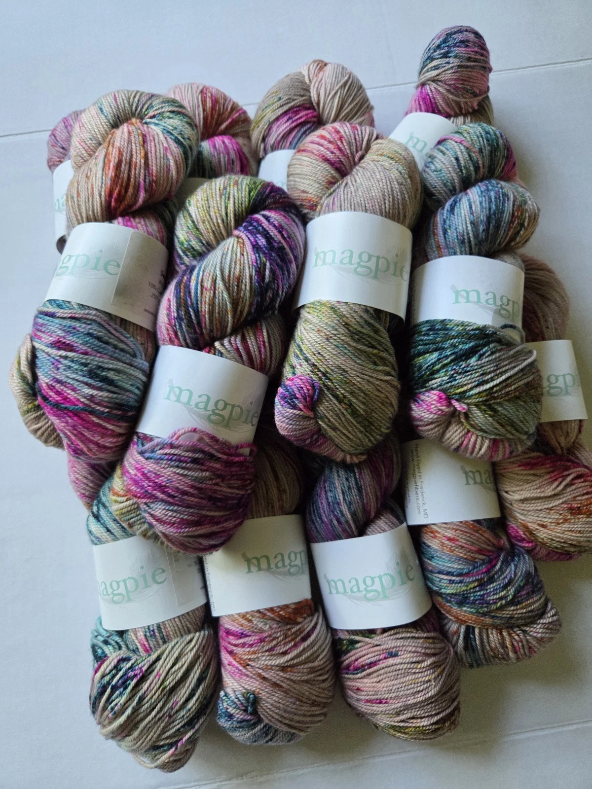 Magpie Fibers Swanky DK • SW Merino/Cashmere/Nylon • High Line • 115g/250yds image 1