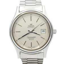 1975 Omega Large Seamaster Cosmic 2000 Automatic Date Model 166.128 on bracelet