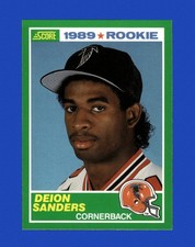 1989 Score Set-Break #246 Deion Sanders RC EX-EXMINT *GMCARDS*
