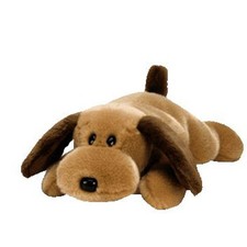 TY Beanie Buddy - BONES the Dog 13.5 inch - MWMTs Stuffed Animal Toy