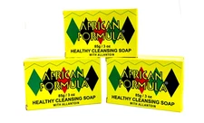 African Formula Healthy Cleansing Soap with Allantoin 3 oz (Pack of 3)