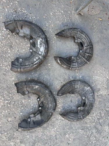 OEM Audi S8 D3 2007–2010 Front Carbon Ceramic Brake Rotors + Heat Shields - Picture 16 of 21