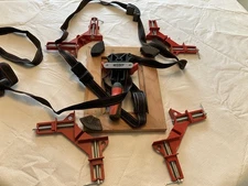 Bessey 7m X 25mm Adjustable Band Strap Frame Clamp & 4 Vario Corners, Ban700