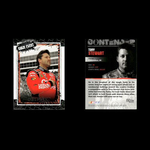 Tony Stewart #33 2010 Wheels Main Event Stewart-Haas Racing Racing Card - Picture 3 of 3