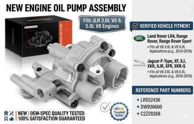#ad #ad Engine Oil Pump for Land Rover Range Rover 2010 2017 Jaguar XJ 10 19 XF F Type $97.99