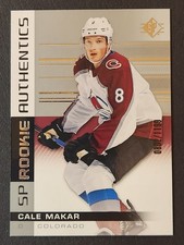 CALE MAKAR #114 2019-20 Upper Deck SP ROOKIE AUTHENTICS RC 802/1199 AVALANCHE