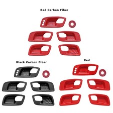 Durable Carbon Fiber Door Trim fits Dodge Durango 2018-2025 Interior Accessories