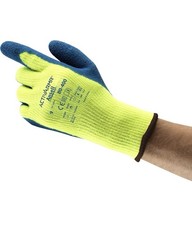 Ansell ActivArmr 80-400 Hi Viz Work Gloves Size 7 Blue Yellow Case of 72