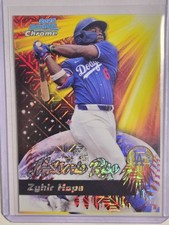 Zyhir Hope 2025 Bowman Chrome Meteoric Rise Mega Box MOJO Refractor LA Dodgers 