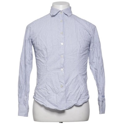 Sebago, Hemd, Größe: M, Blau/Weiß, Baumwolle/Elasthan, Streifen, Herren #4RV