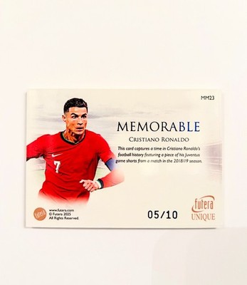 2025 Futera Unique World Edition 21 - Cristiano Ronaldo CR7 Game