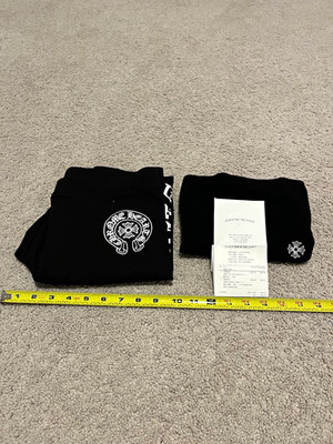 Chrome hearts, tank top Large and chrome hearts, ￼leggings Large