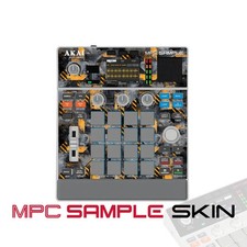 Akai MPC Sample Skin / Industrial Hazard Grid