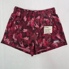 REI Active Pursuits Shorts Kids Medium Athletic Play Hike Outdoor UPF NEW Girls