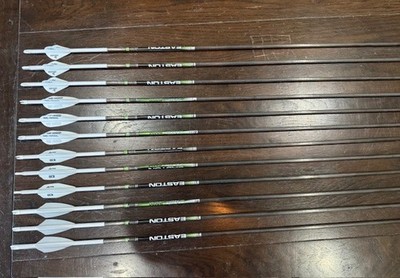 NEW - EASTON - AXIS Arrows - 1 Dozen - TRIAL PACK - 4X Different Fletchings