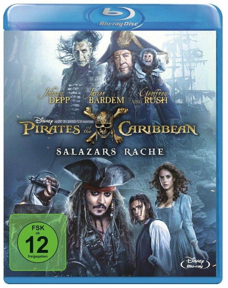 Blu-ray/ Pirates of the Caribbean: Salazars Rache !! Wie Nagelneu !! - Bild 1 von 1