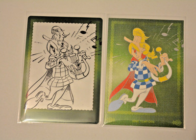 Panini Asterix Sine Tempore 2025 TC - Color Transitum Card Troubadix #85 A-B