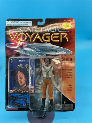 Vintage 1996 Playmates Star Trek Voyager 5'' Amazon Delta Quadrant Nomad #16462