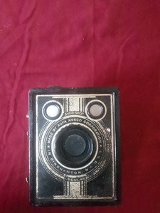 Ansco Vintage Metal Box Camera