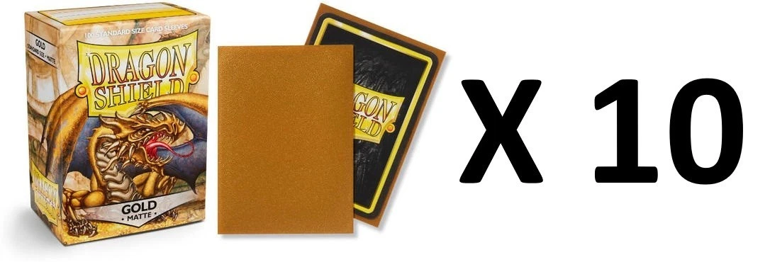 Gold Collectible Card Game Card Sleeves for sale | eBay