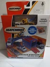 2001 Matchbox Service Station Take-Alone Playset With Tow Truck Box Playset