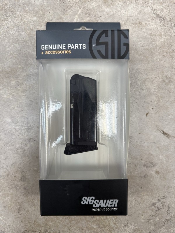 SIG SAUER P365 9 mm 10 Rounds Finger Extension Magazine - Black