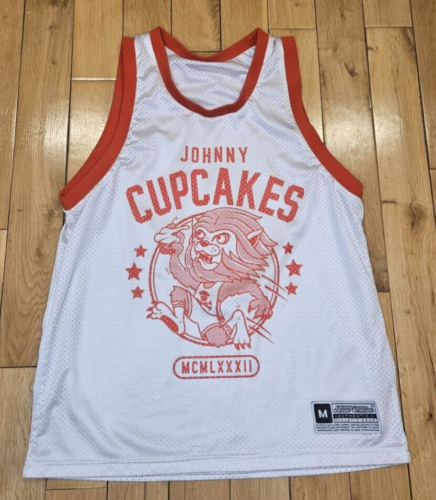 JOHNNY CUPCAKES Basketball Double Layer Jersey Men's Medium Lion Reversible - Picture 1 of 6