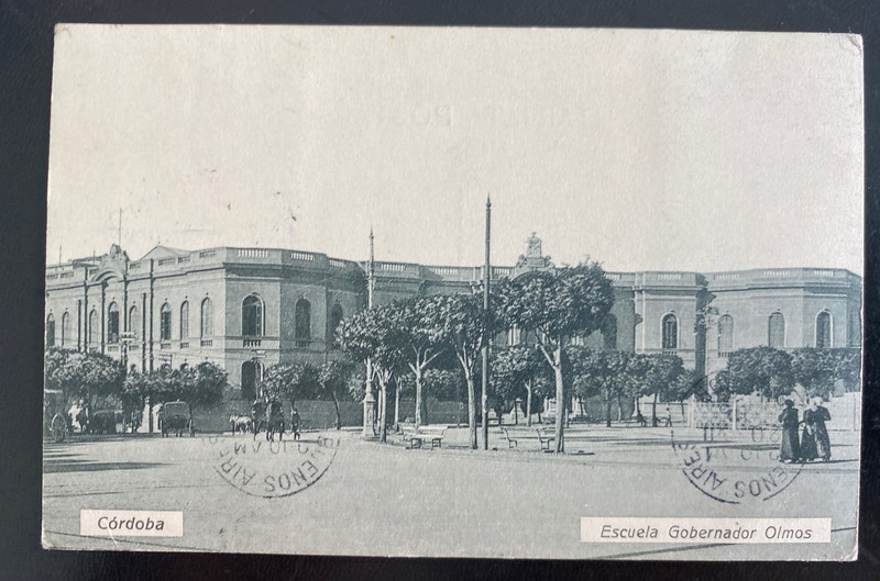 1926 Argentina RPPC Postcard Cover To Naters Switzerland WWI Italian War Label