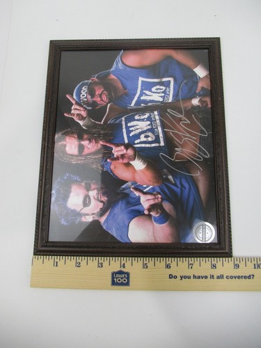 ECW WWE Hollywood Nova Signed Autograph 8.5 X11 Photo Blue World Order with COA - Picture 7 of 7