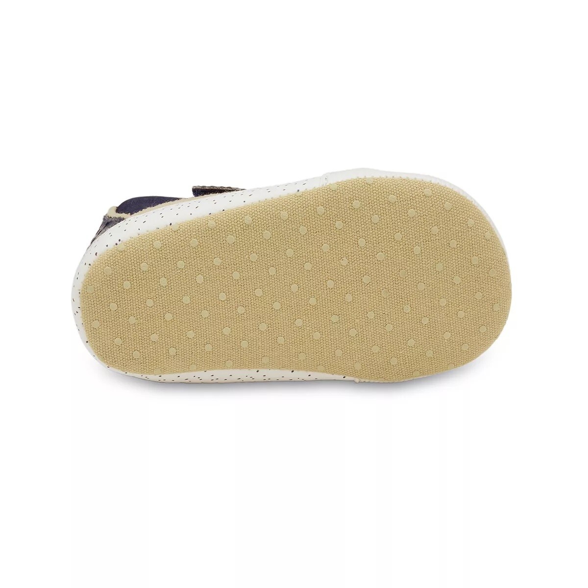 Carter's Infant Baby Boy Size 1 Navy Blue High Top Crib Shoes 03