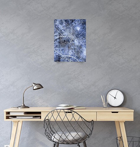 Poster - Boise Map, Modern Abstract City Streets, 4 Sizes - Picture 3 of 25