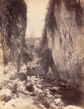 Cane River Gorge In Saint David Trinidad And Tobago 1891 OLD PHOTO