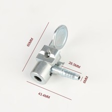 Tyre Valve Air Chuck Connector For Car Tire Tyre Inflation 6.3mm lock Clip-on