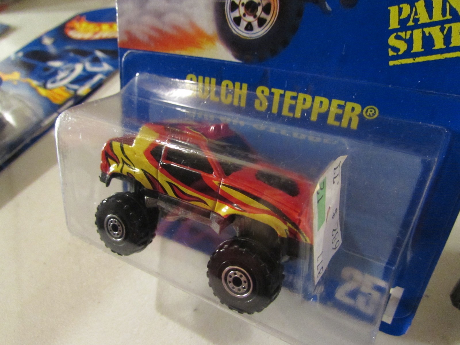 Hot Wheels Gulch Stepper 251 All Blue Card EBay