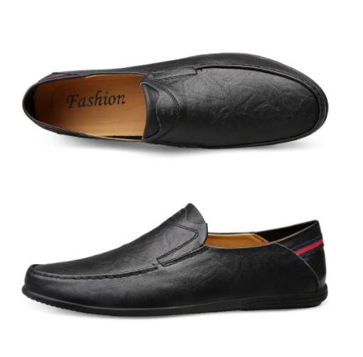 PANTOFOLA D’ORO Scarpe da barca uomo in pelle casual comode décolleté business ciabatte punta tonda 38 48