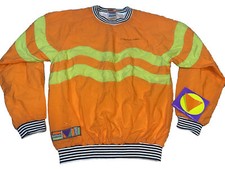 Nuevo Suéter Pullover Rompevientos Bomber Vintage Puma Cultura Física Neón Años 90