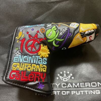 Scotty Cameron M&G San Diego 10th Anniversary putter cover Rare