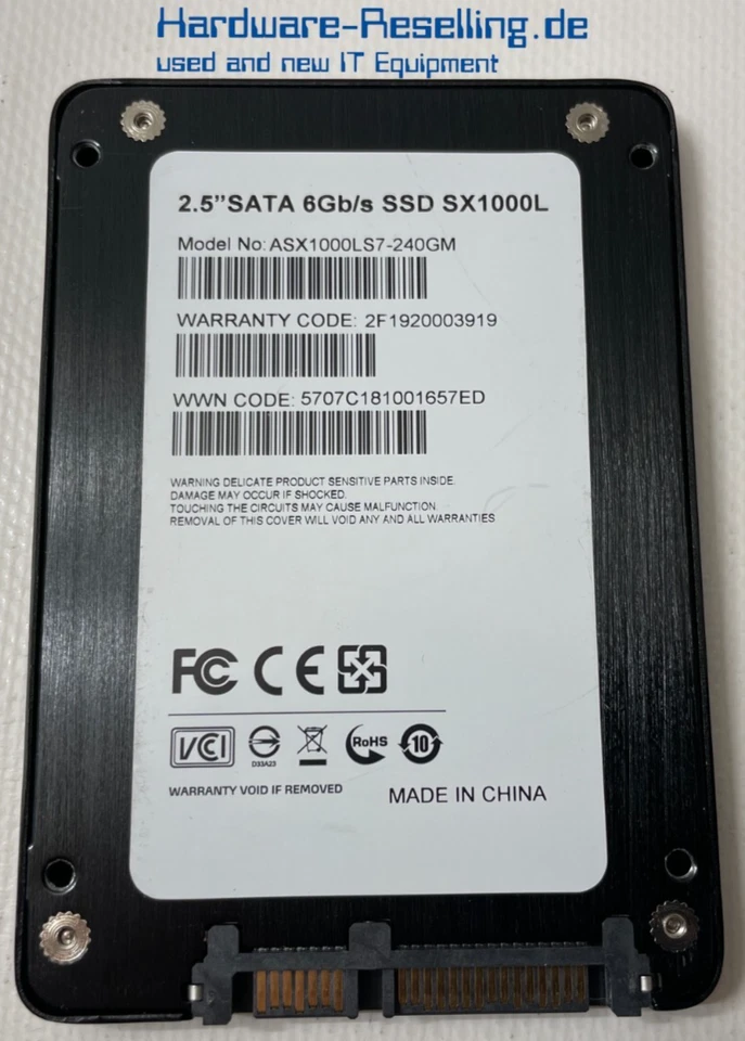 ADATA SX1000L 240GB SSD NAND SATA III 6G ASX1000LS7-240GM